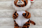 TY Beanie Babies Tiger Clawdia approx. 10 cm keychain Please see photos