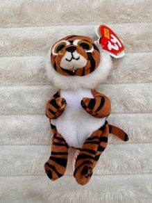 TY Beanie Babies Tiger Clawdia approx. 10 cm keychain Please see photos