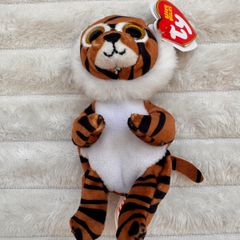 TY Beanie Babies Tiger Clawdia approx. 10 cm keychain Please see photos