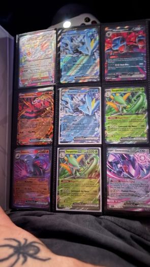 pokemon cards full binder
