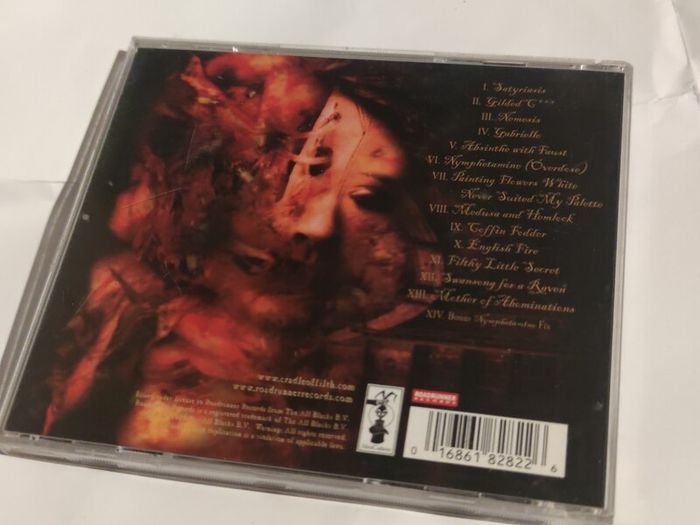Cradle of Filth - Nymphetamine Cd