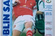 2002 St. Patrick's Athletics v Bray Wanderers - League of Ireland Premier Division A4 Programme