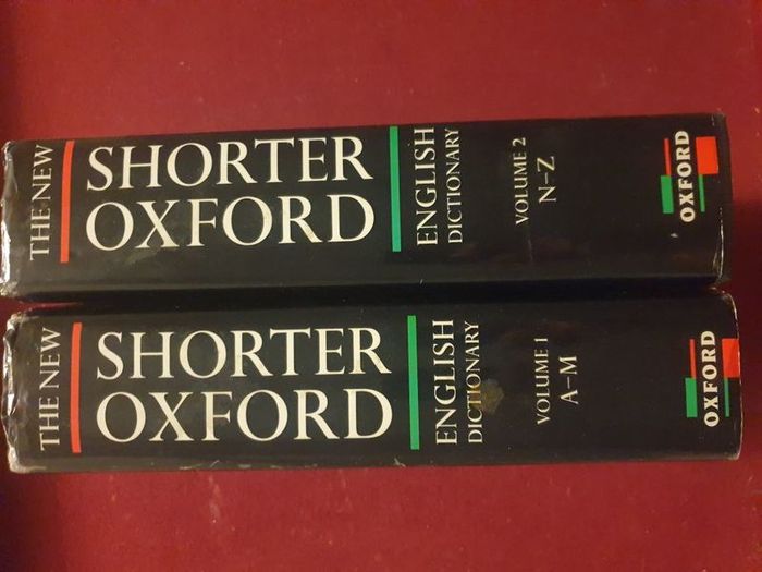 the new shorter oxford dictionary