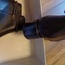 black leather loretta vitale boots Image 4