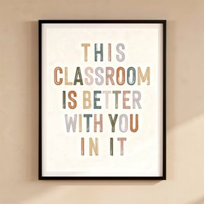 Unique Motivational Canvas Poster