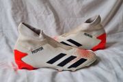 Adidas predator mutador Size 8.5 eu 42.5 white/orange in excellent condition
