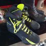 motorbike boots and helmet Image 2