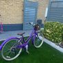 Purple bike with basket Image 4