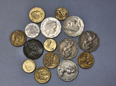 Australia Coins Mixed Lot of 15