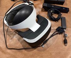Sony PS VR1 set with PS5 Camera adapter