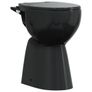 Rimless Toilet 7 cm, Black Image 2