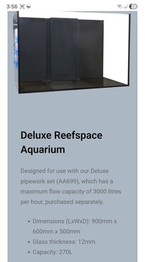 300 liter clear seal tank and sump