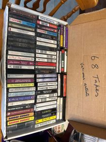 68 Music Tapes for sale (various artists)