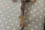 Antique Brass Crucifix