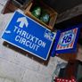 Rare 1970's RAC Silverstone Circuit race day sign Image 6