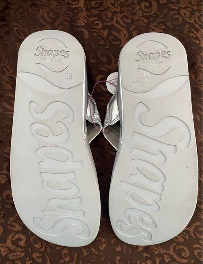 Shapes Platform Fit Flop Summer Sandals BNWT SIze 6 (39)