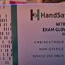 HandSafe GN91 Blue Nitrile Powder Free Examination Gloves Image 6