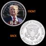 Commemorative Coin - 45th & 47th US Presidents, new, unopened. Image 2