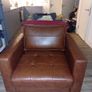 2 seated and arm chairs soft leather Image 4