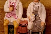 Antique Staffordshire Ceramic Group
