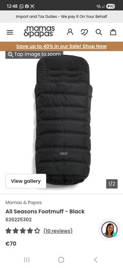 Mamas & Papas Footmuff