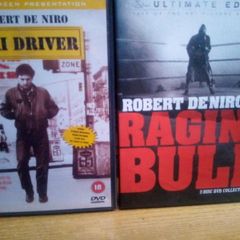 Taxi Driver & Raging Bull Dvd Robert De Niro Classic Movies