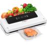 Vacuum Food Sealer, Automatic Food Sealer Machine for Dry and Moist Food Fresh Preservation, 2-in-1 Functions with Vacuum and Seal, with Vacuum Roll Bags and Cutter Image 10