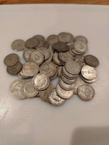 English one shilling coins