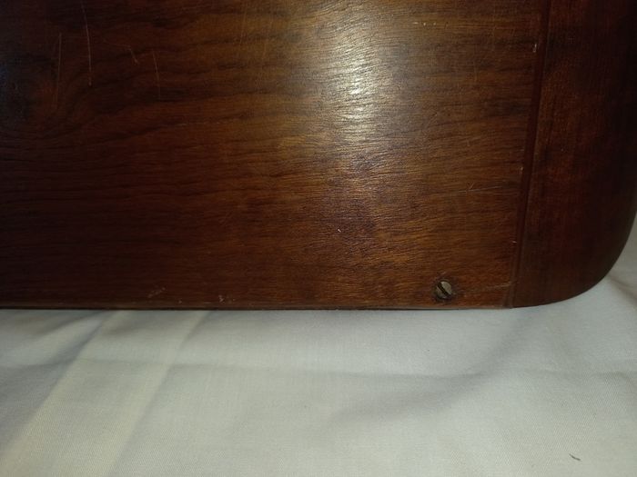 Antique \ Vintage Serving Dark Hardwood Tray