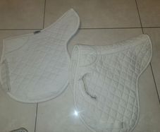 2 x saddle pads pony size