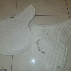 2 x saddle pads pony size