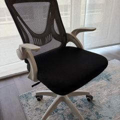 Chair Basic Tilt Mesh, Fabric Fixed Armrest Height-Adjustable Seat