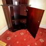 Mahogany corner cabinet Image 4