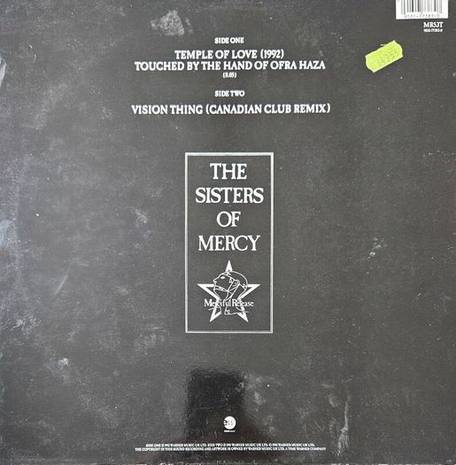 The Sisters of Mercy Vinyl 12" singles