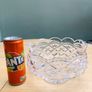 Vintage Waterford Crystal Scalloped Edge Footed Fruit Bowl Image 2