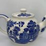 Vintage blue willow tea pot by Sadler England Image 3