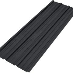 24x Roof Sheets Corrugated Garage Shed Side Panels Metal Roofing Covers Carport Greenhouse 1080x426mm RSS02 Black