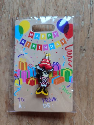 Disney pin Happy Birthday