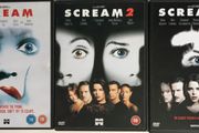 Scream Trilogy (1976-2000) Neve Campbell, Courteney Cox, David Arquette, [3xMovie DVD]