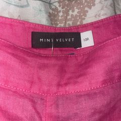 Stunning mint velvet linen trousers