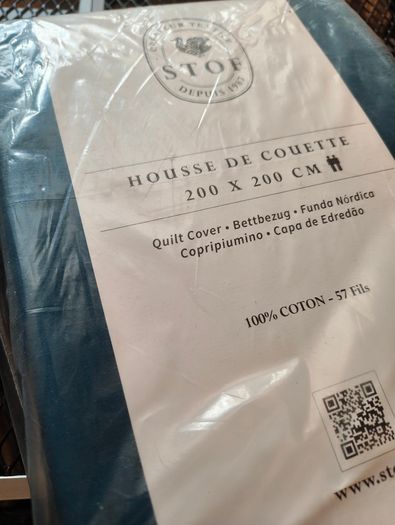 Quilt cover unopened