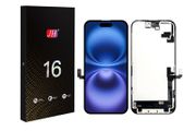 For Apple iPhone 16 LCD Screen Replacement JH FHD - Black