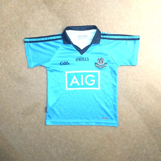 Kids Dublin (7-8 Years) GAA Jersey Shirt Gaelic Football Hurling Baile Atha Cliath Dubs Pink Youths Childs Childrens Kids Boys Girls