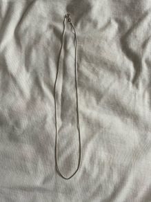 Silver necklace