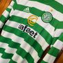 Celtic 2020/2021 Long Sleeve Home Football Shirt Soccer Jersey Size Small Image 6