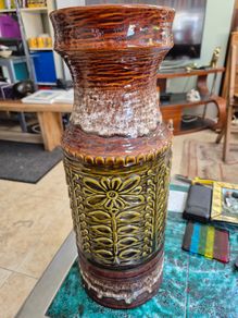 West german floor vase