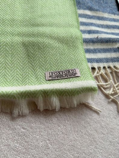 Foxford long wool scarf