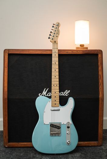 Fender Japan Exclusive Classic 70s Telecaster Ash Lake Placid Blue 2017