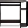 Simplistic Easy Assembly Computer Desk, Study Desk, Writing Desk, Espresso, 80 (W) x 73 (H) x 40 (D) cm (FREE POSTAGE) Image 3