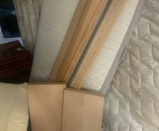 ikea single bed (Malm) & Mattress